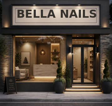 Bella Nails storefront